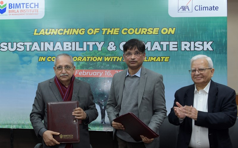 BIMTECH and AXA Climate launch course on sustainability and climate action